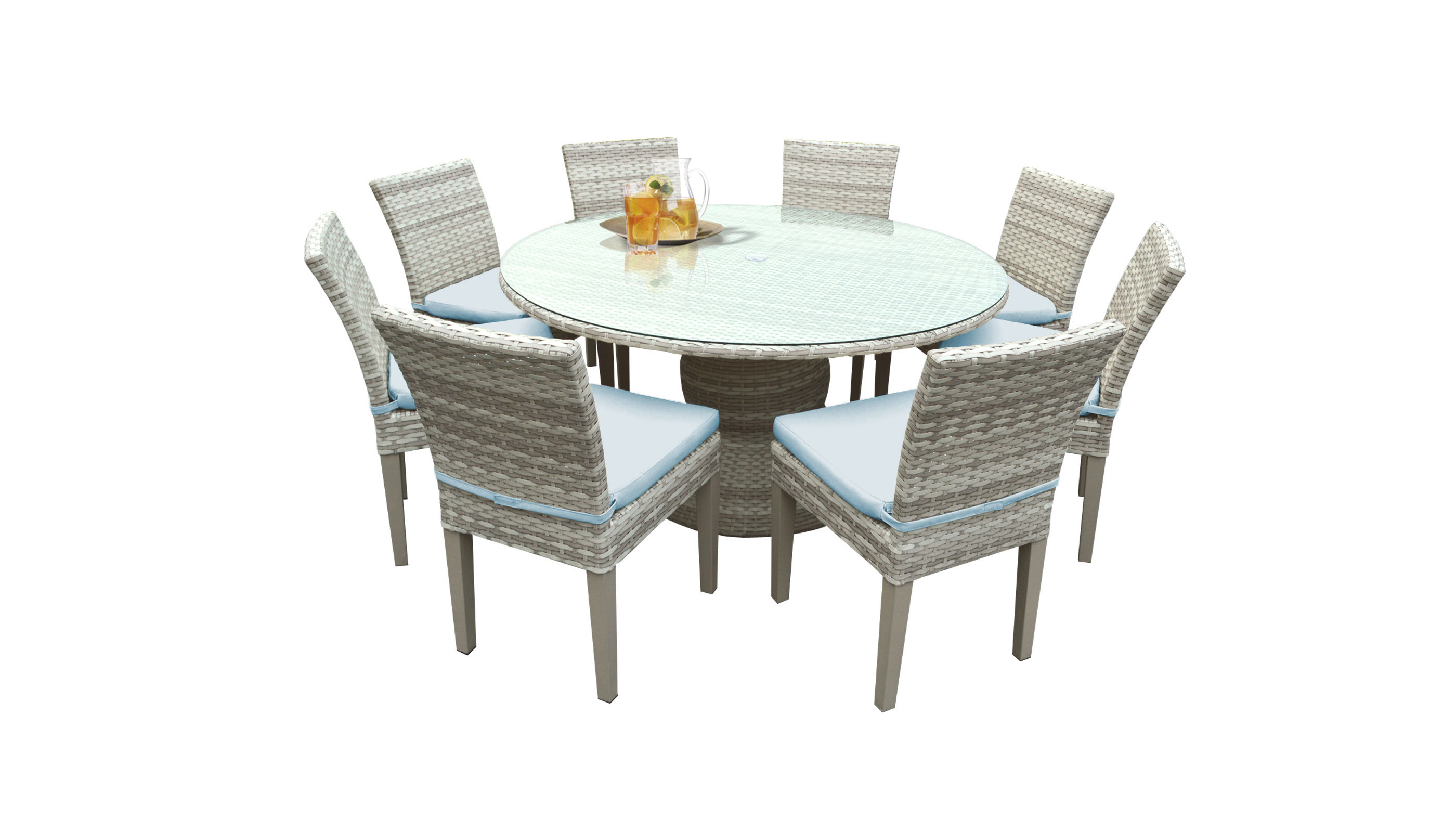 set of 4 padded dining chairs