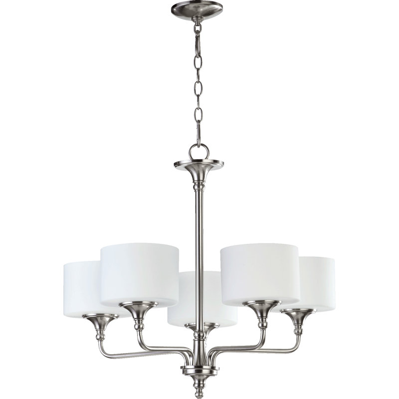 Alcott Hill Politte 5 Light Shaded Classic Traditional Chandelier Wayfair
