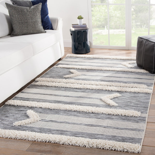 Valparaiso Tribal Gray Beige Indoor Outdoor Area Rug Reviews