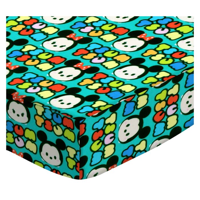 Sheetworld Tsum Tsum Aqua Fitted Crib Sheet Wayfair