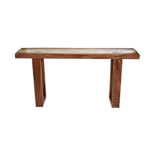 Kara Live Edge Console Table by Foundry Select Best #1