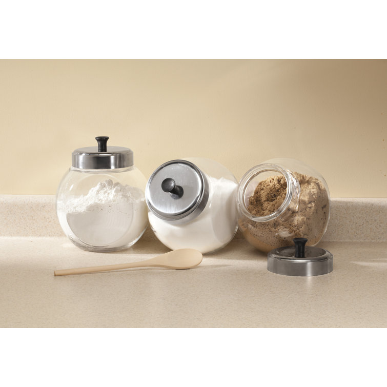 Miles Kimball Vintage Penny 3 Piece Kitchen Canister Set Wayfair