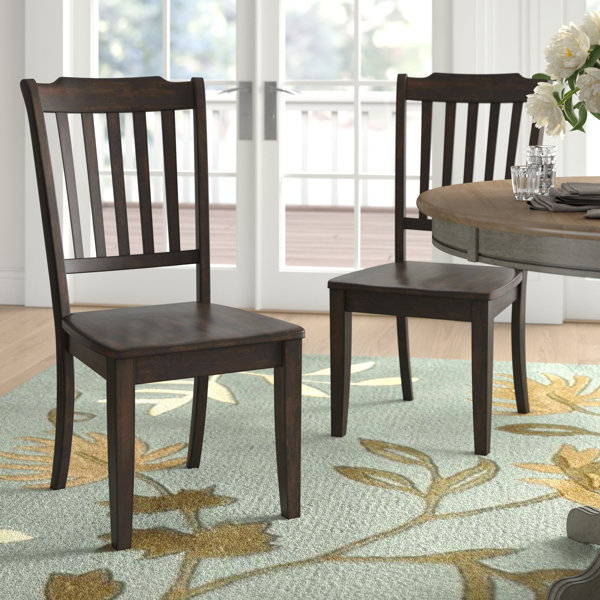 Colored Wood Dining Chairs Wayfair