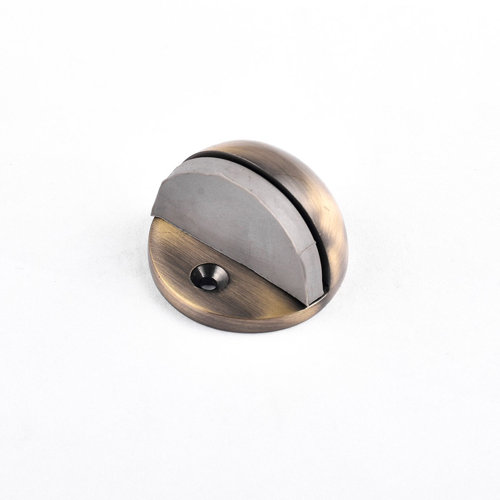 The Renovators Supply Inc Door Bumper Brass Floor Mounted Stop