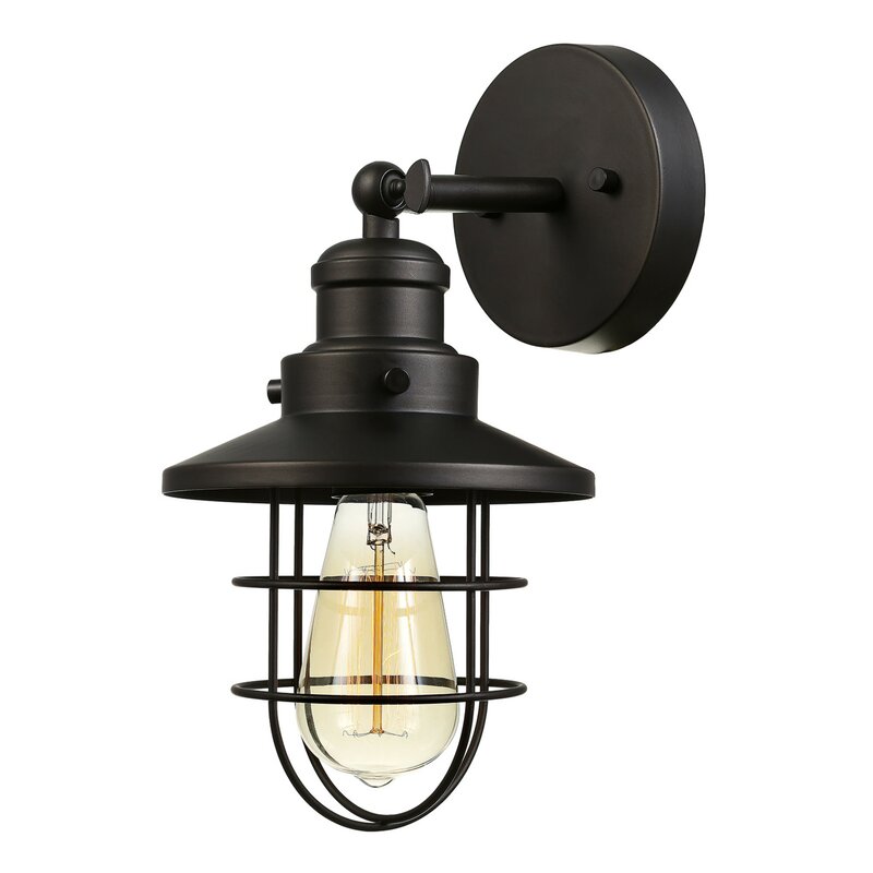 Chatterly 1-Light Armed Sconce