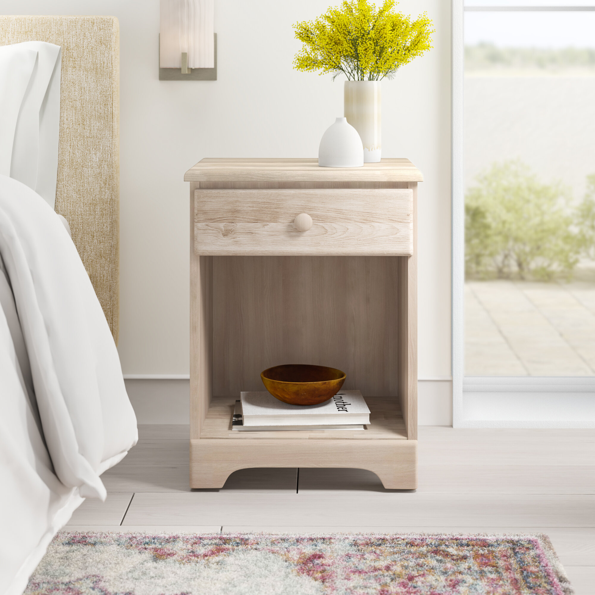 Unfinished Wood Nightstands Free Shipping Over 35 Wayfair