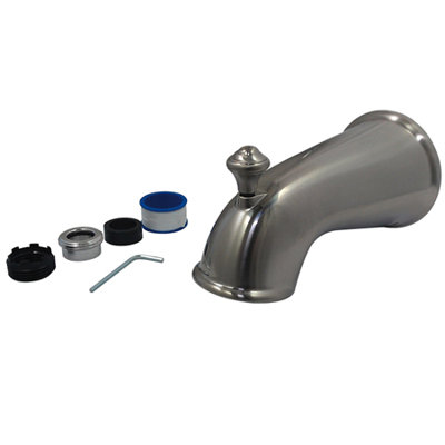 Kingston Brass Shower Scape 6-Inch Universal Diverter Tub Spout
