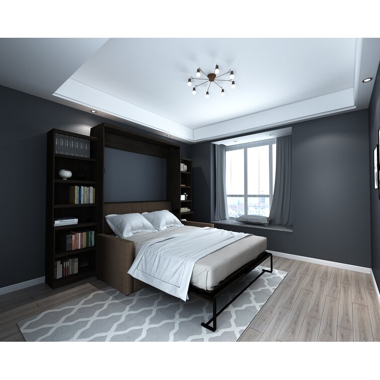 RoomAndLoft Brentwood Queen Tufted Murphy Bed & Reviews | Wayfair.ca