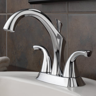 Sale Addison Centerset Bathroom Faucet with Drain Assembly and Diamond Seal Technology By Delta