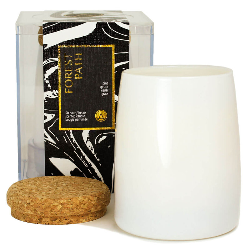 Forest Path Pine and Grass Scented Jar Candle