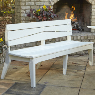 Hourglass Garden Bench