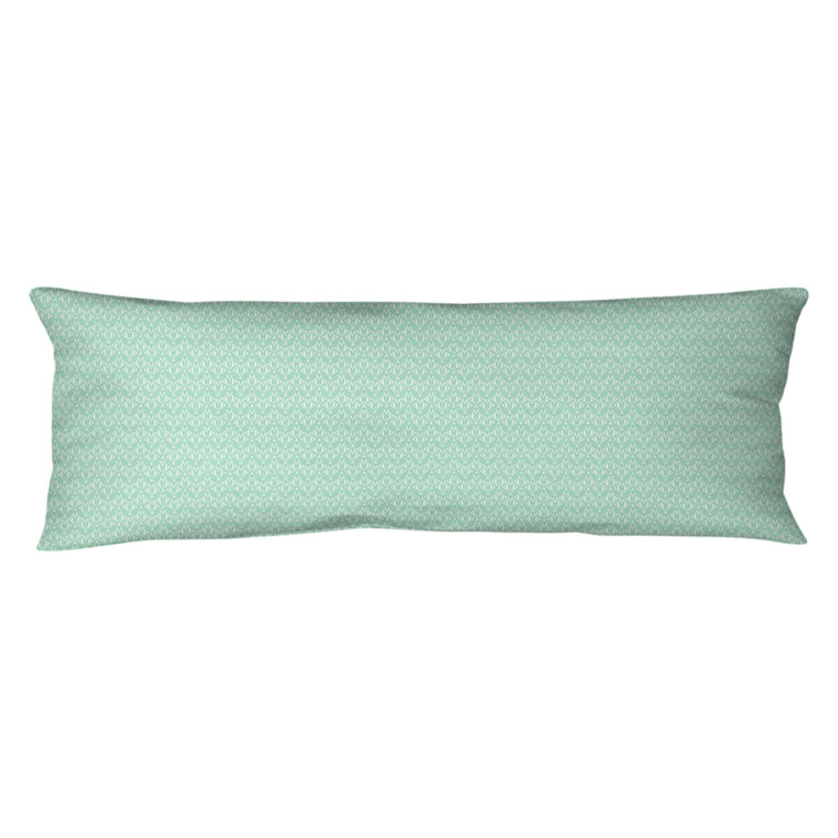 mint lumbar pillow
