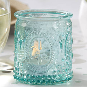 Vintage Glass Tealight Holder (Set of 20)