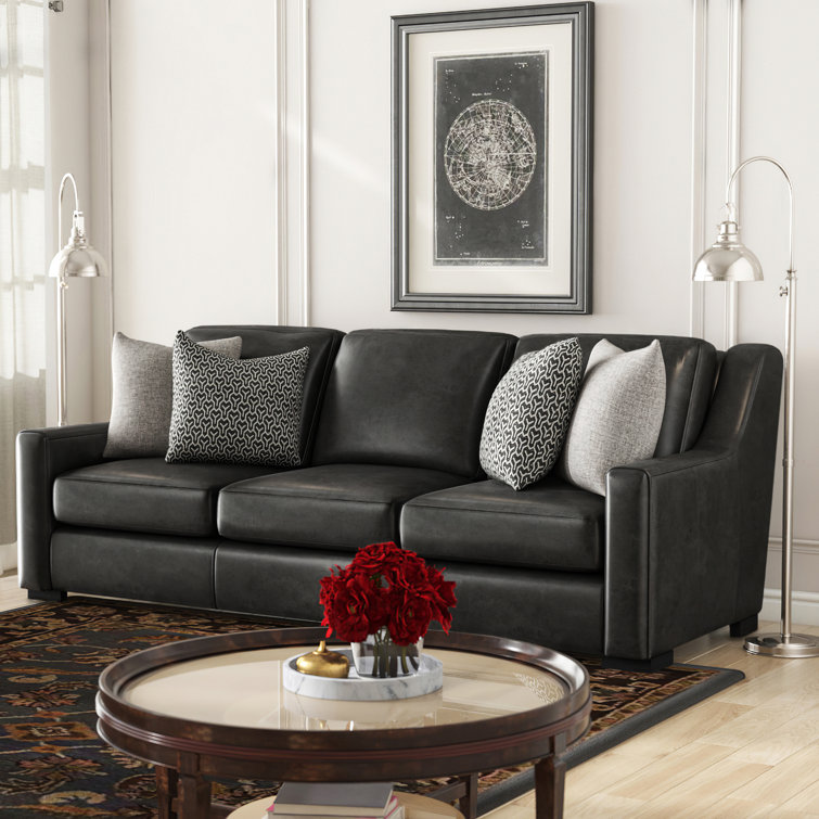pillows for grey leather couch