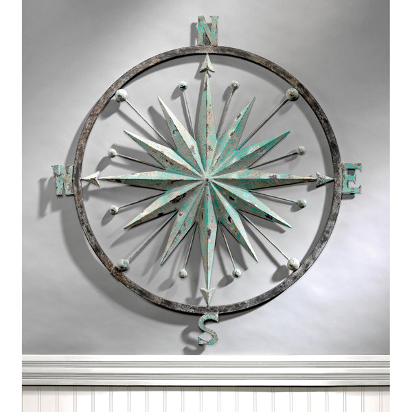 Design Toscano Rose Of The Winds Compass Rose Wall Decor Reviews Wayfair