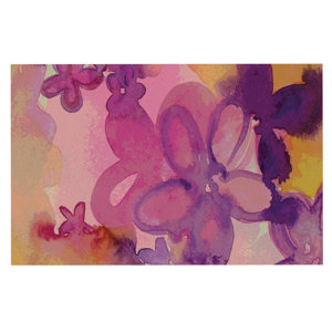 Louise Machado 'Dissolved Flowers' Doormat