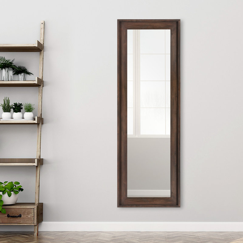 Charlton Home Costillo Wood Framed Full Length Mirror Reviews Costillo Wood Framed Full Length Mirror