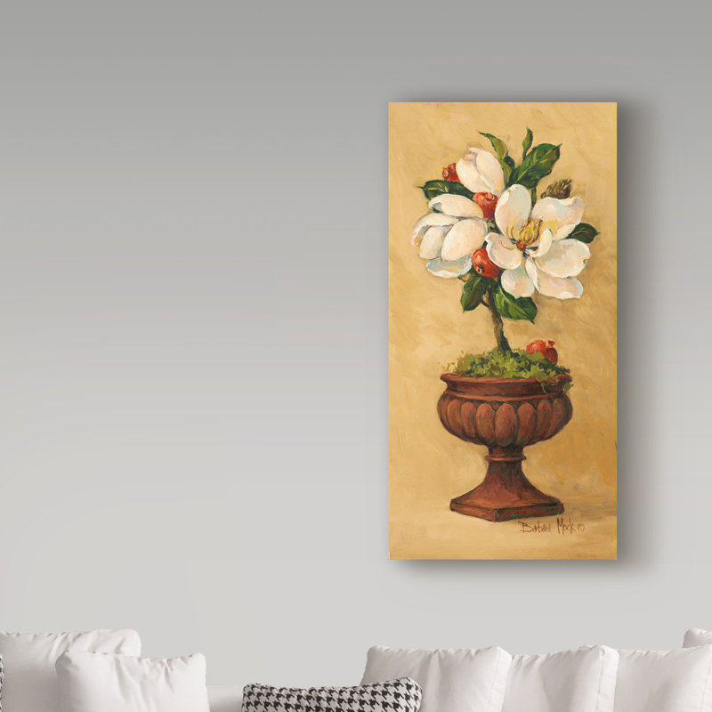 Winston Porter Magnolia Topiary Acrylic Painting Print On