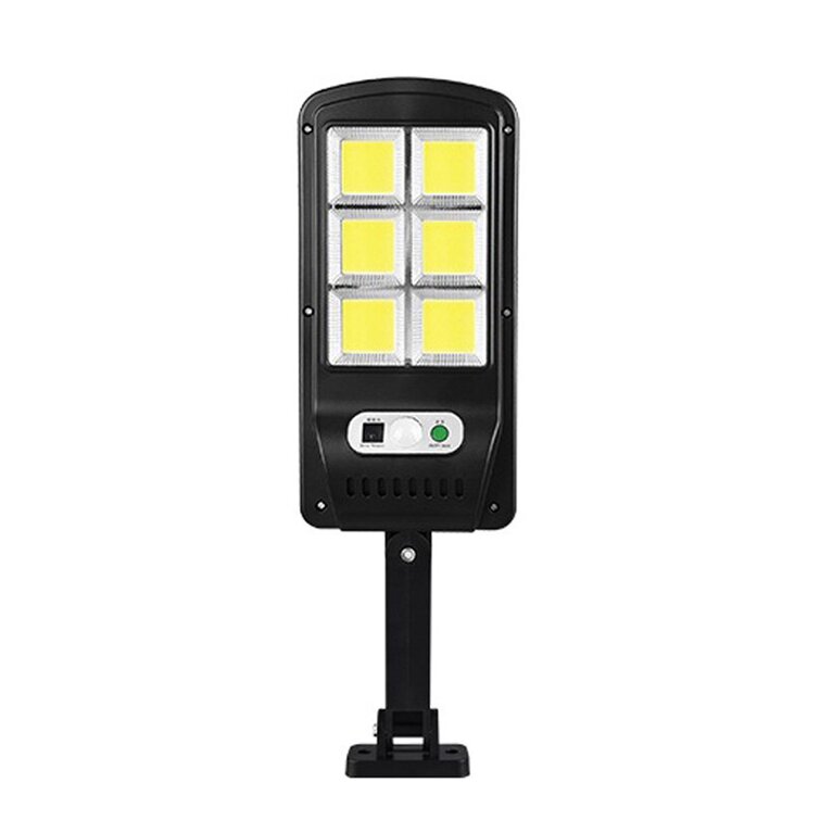 Commercial Outdoor Solar Street Wall Light Sensor PIR Motion COB LED Lamp Remote 