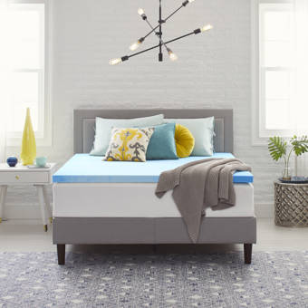 White Noise 2 Memory Foam Mattress Topper Reviews Wayfair