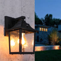 Black Finish 2900K Color Temp Glass Shade Material 50W Max. Damp Safety Rating 1600 Rated Lumens Maxim Lighting Standard Dimmable Seedy/Frosted Glass Maxim 85332CDFTBK Revere 1-Light Outdoor Wall Lantern GU24 Fluorescent Fluorescent Bulb Black Finish 2900K Color Temp Glass Shade Material 50W Max. Damp Safety Rating 1600 Rated Lumens Maxim Lighting Standard Dimmable Seedy/Frosted Glass Maxim 85332CDFTBK Revere 1-Light Outdoor Wall Lantern GU24 Fluorescent Fluorescent Bulb