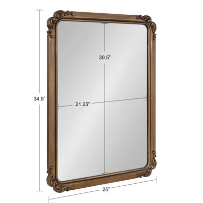 Canora Grey Ivette Rectangle Mirror 25X35