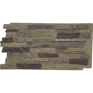 Nice fake stone mailboxes Faux Stone Panels Wayfair