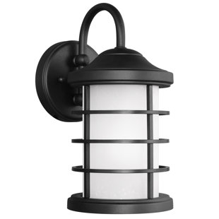Best Newcastle 1-Light Outdoor Wall Lantern By Breakwater Bay Outdoor Lighting Newcastle 1-Light Outdoor Wall Lantern By Breakwater Bay Outdoor Lighting