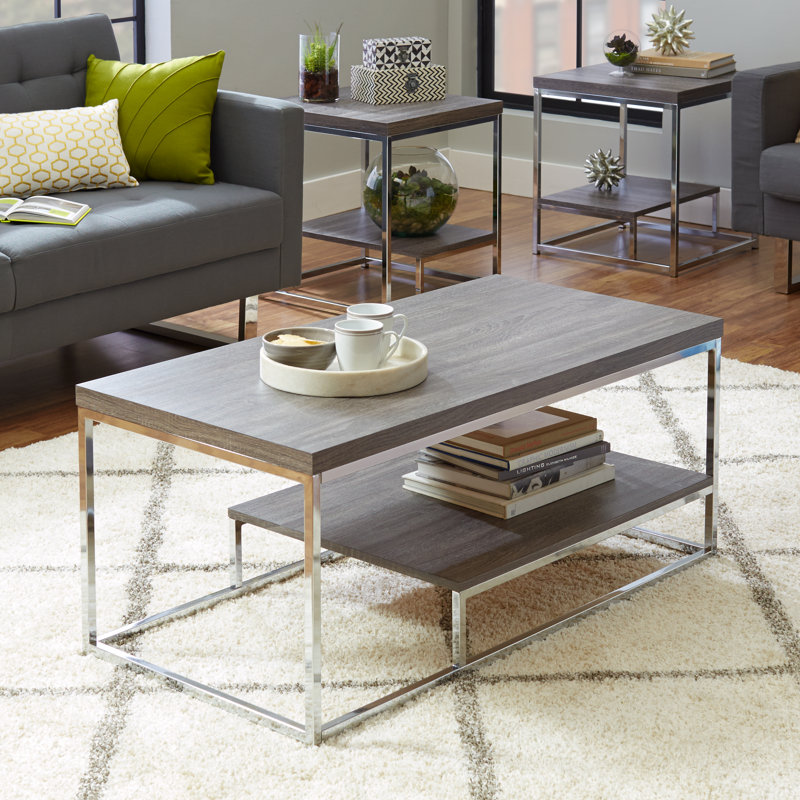 Living Room 3 Piece Table Sets mercury row philippos 3 piece table set & reviews | wayfair Living Room 3 Piece Table Sets mercury row philippos 3 piece table set & reviews | wayfair