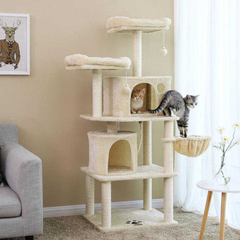 Tucker Murphy Pet 58 Buzzell Multi Level Cat Tree Or Condo