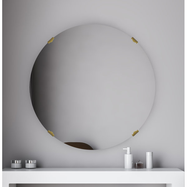 House of Hampton Roy Glam Frameless Bathroom / Vanity Mirror & Reviews