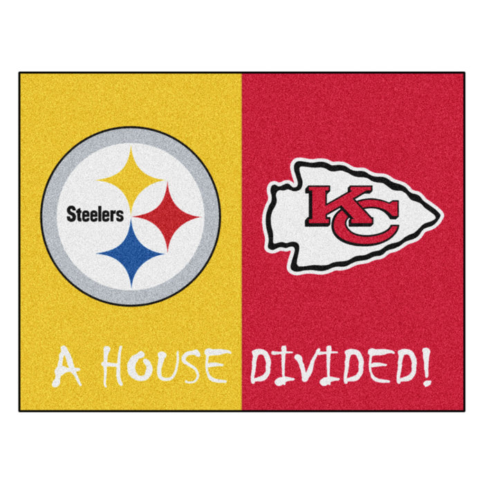 Nfl Pittsburgh Steelers Kansas City Chiefs 42 5 In X 33 75 In Non Slip Indoor Only Door Mat