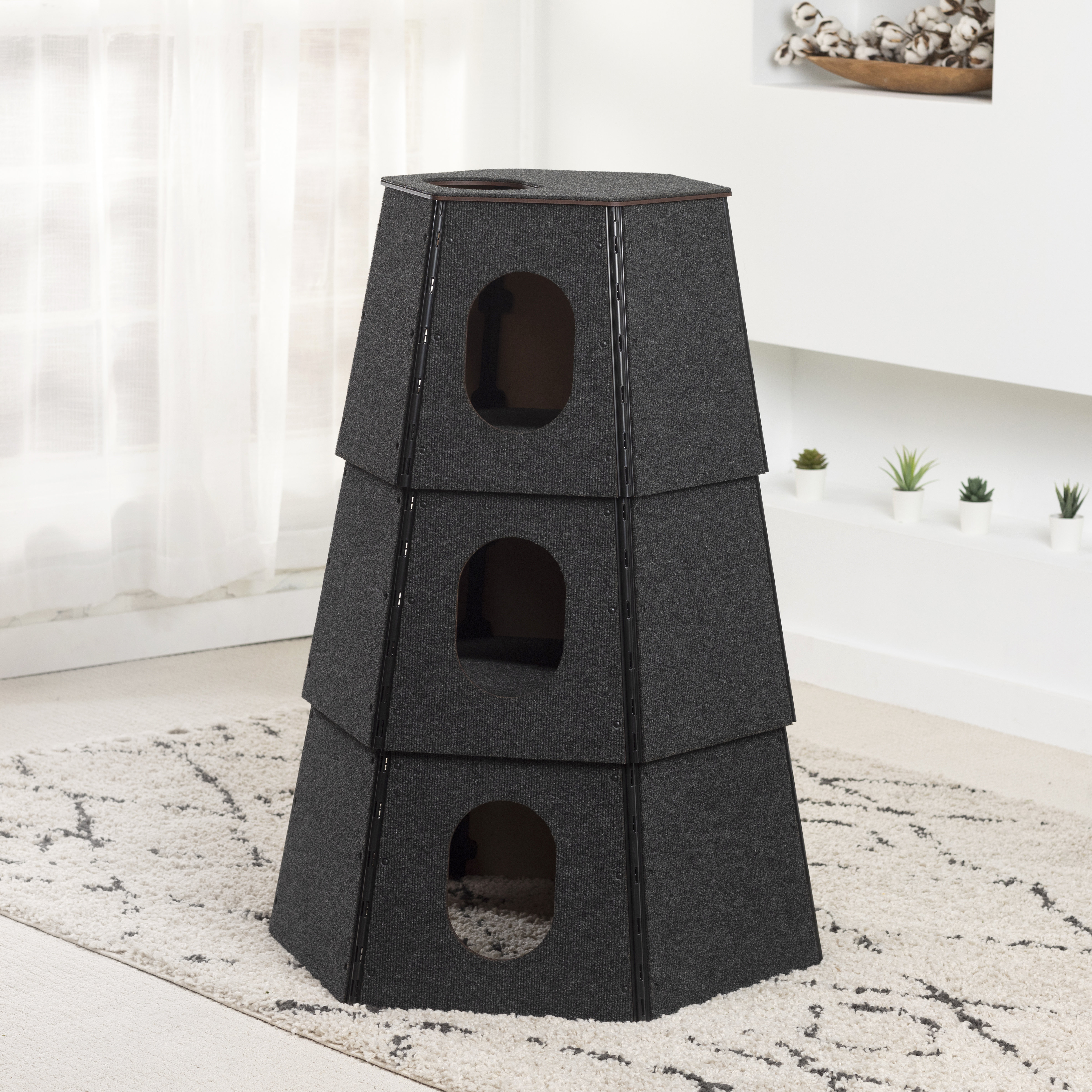 Happystack 41 Cat Tree Or Condo Wayfair