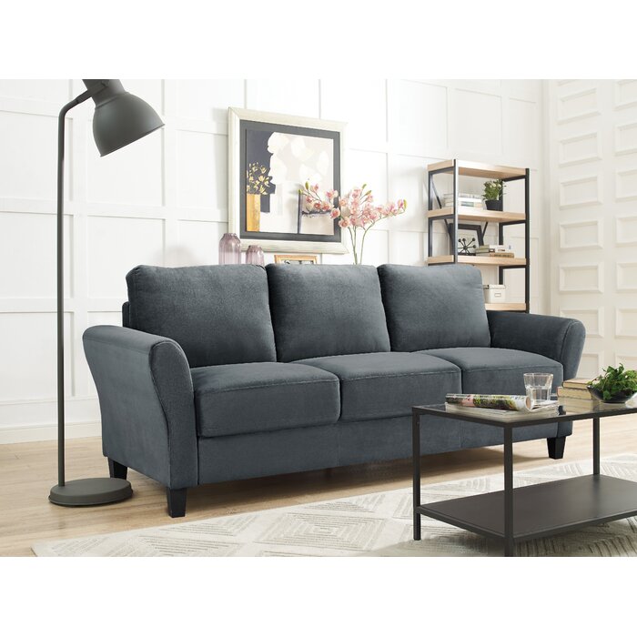 Rolled arm sofa