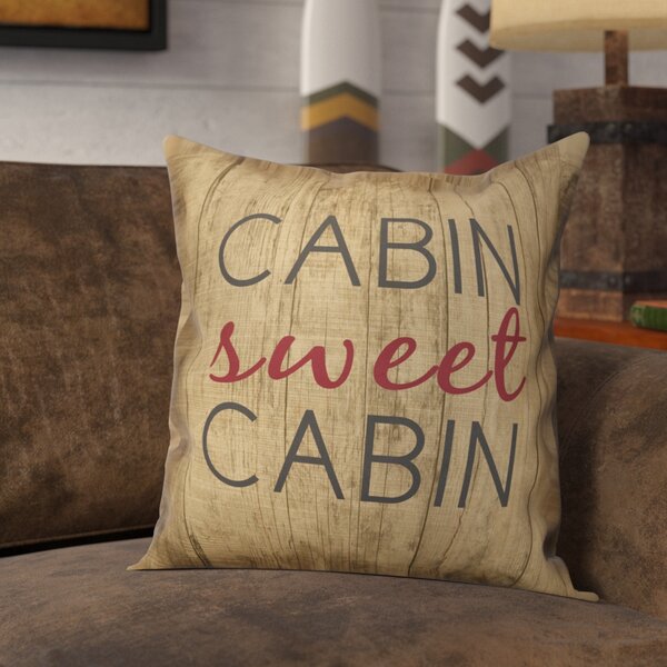 Rustic Cabin Pillows | Wayfair