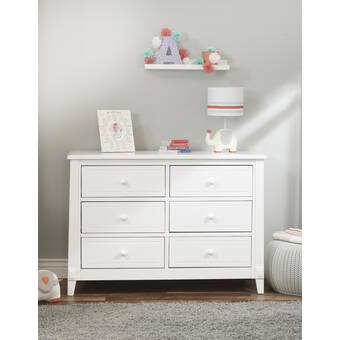 Sorelle Berkley 6 Drawer Double Dresser Reviews Wayfair