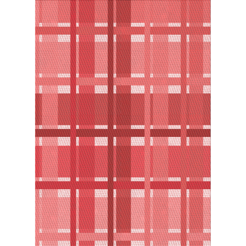East Urban Home Plaid Wool Red Area Rug Wayfair