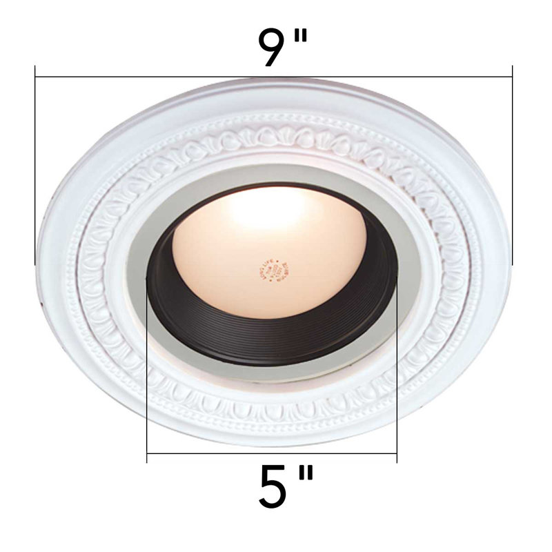 The Renovators Supply Inc Spot Light Medallion 5 Decorative Recessed Trim Wayfair