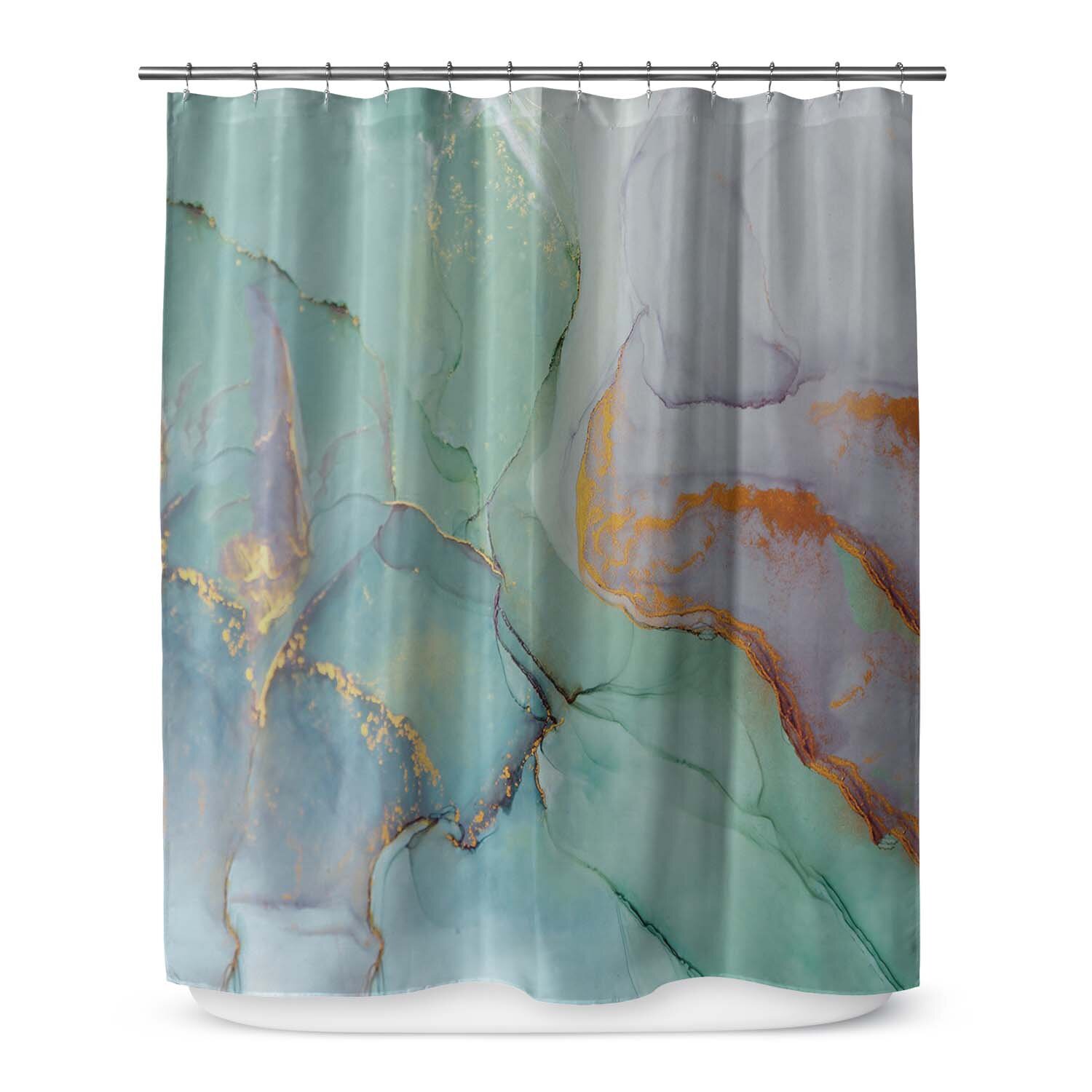 Everly Quinn Cliffside Single Shower Curtain Reviews Wayfair