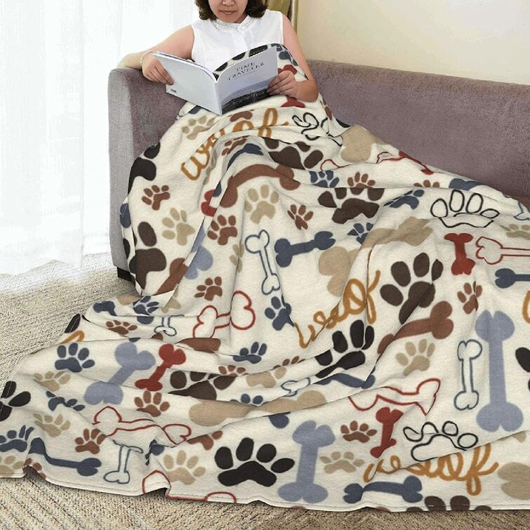 Christmas Cartoon Blanket 50x60 Super Soft Throw Blanket All Season Blanket Lightweight Comfort for Couch Living Room Kids Adults