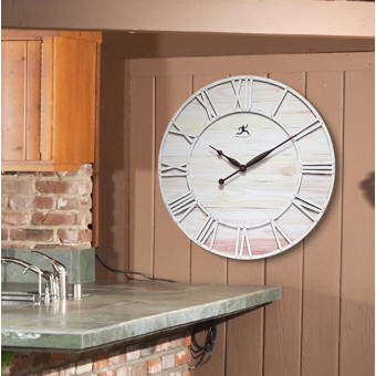 Gracie Oaks Lainey 22 25 Wall Clock Wayfair
