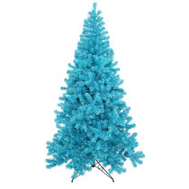Wayfair | Blue Pre-Lit Christmas Trees You'll Love In 2022