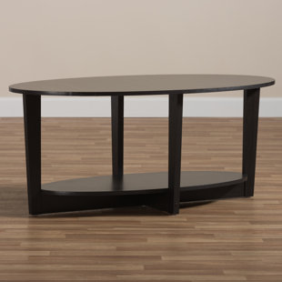 Go to store & view more images Ebern Designs Iron City Wooden Coffee Table