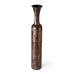 60 Inch Floor Vase Wayfair Winfield Fl Metal Floor Vase