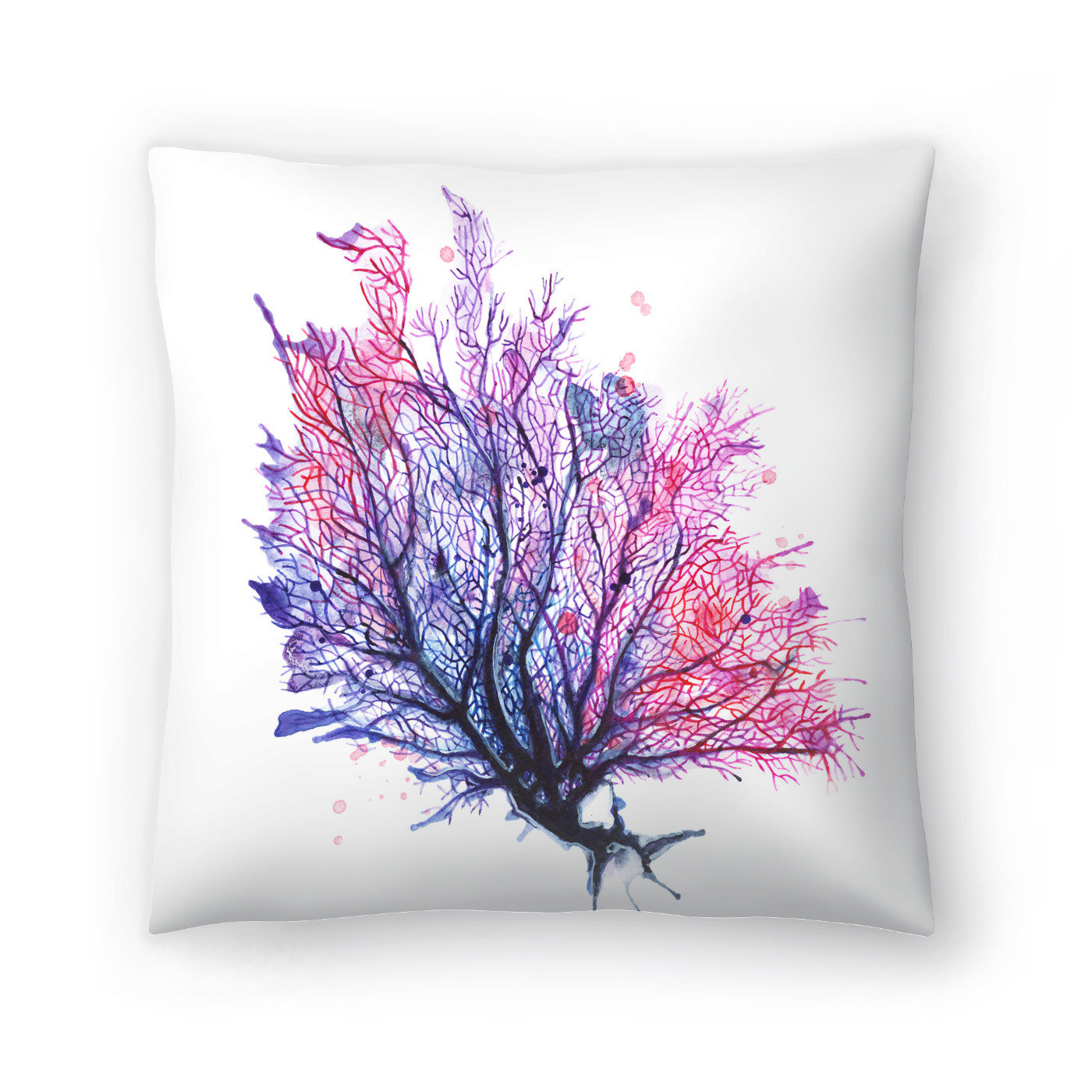 purple accent pillow