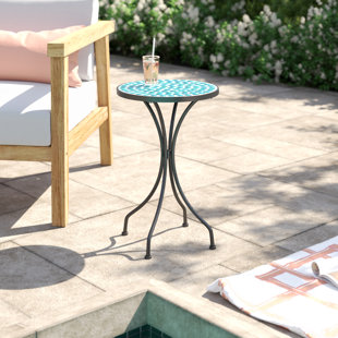 Outdoor Side Tables Wayfair Maid Metal Side Table