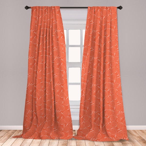 Burnt Orange Curtains Wayfair Ca