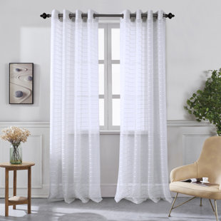 100 Inch Wide Sheer Curtains Wayfair 100 Inch Wide Sheer Curtains Wayfair