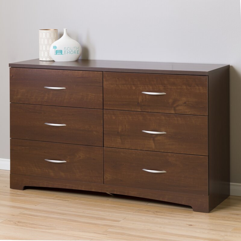 South Shore Step One 6 Drawer Double Dresser Reviews Wayfair