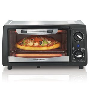 4 Slice Toaster Oven with Bake Pan